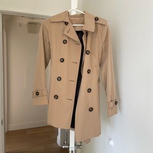 Calvin Klein Belted Trench Coat, XS